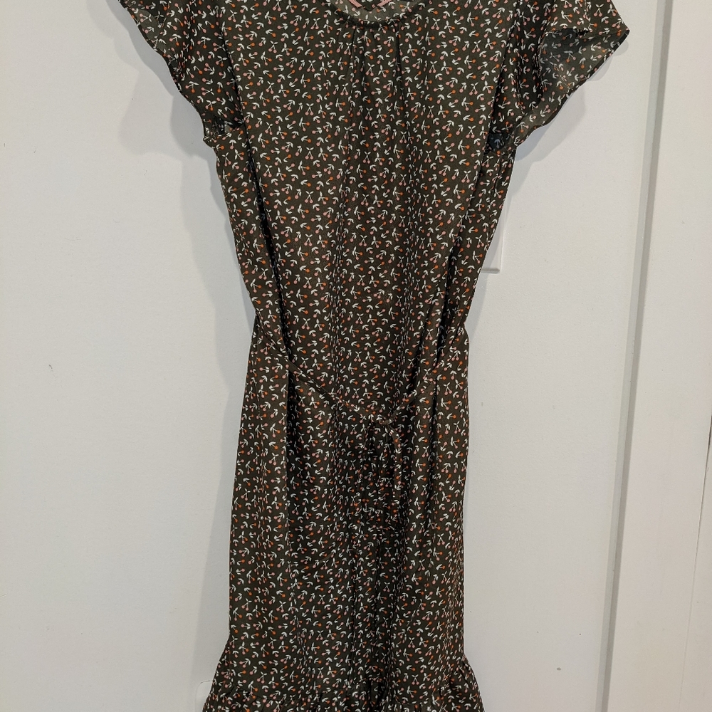 BODEN Cynthia Cherry Print Dress